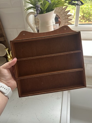 Vintage wooden mini trinket - mini,