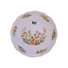 Aynsley Cottage Garden Scalloped Cake Plate 