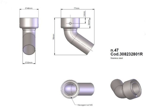 Leovince killer insert for - db,