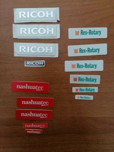 Stickers for photocopiers - ,