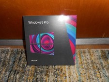 Microsoft Windows 8 PRO Full 64 32 Bit English VUP NEW DVD Sealed