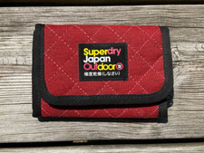 Superdry Japan Outdoor Red Tri-Fold Men's Wallet