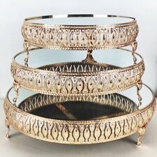 3 Pcs Round Wedding Cake