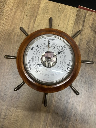 Vintage weathermaster aneroid - vintage,