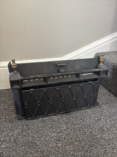 Cast iron vintage fire - cast,