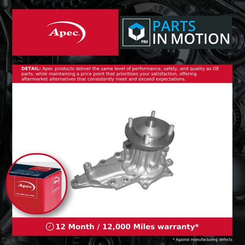 Water pump fits - fits, lexus