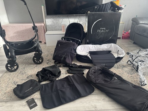 Icandy peach black travel - peach,