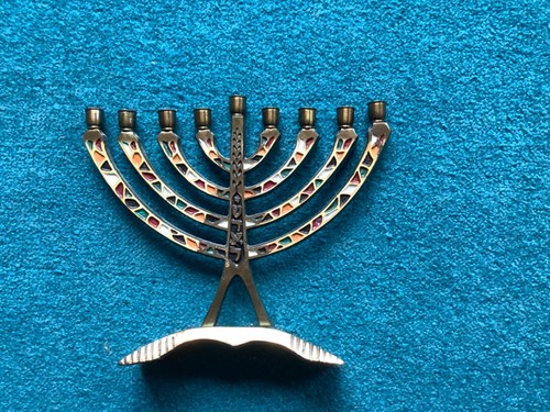 Menorah candleholder branch - menorah,