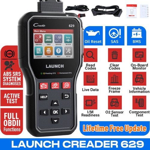 Launch cr629 obd2 - scanner, abs
