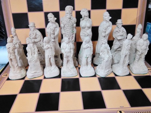 Frankenstein chess set - , molds