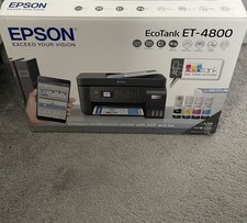 Epson EcoTank ET-4800 Colour Inkjet All-In-One Printer - Black