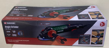 Parkside 1200W Angle Grinder Ø125mm Included Metal Cutting Disc Corded Electric