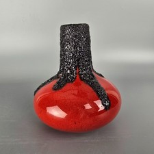 West German Fat Lava vase by
