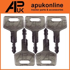5x Ignition Keys for Takeuchi