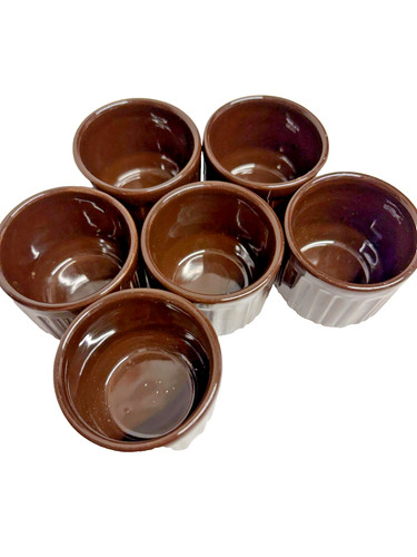 Biltons brown ramekins set - brown,