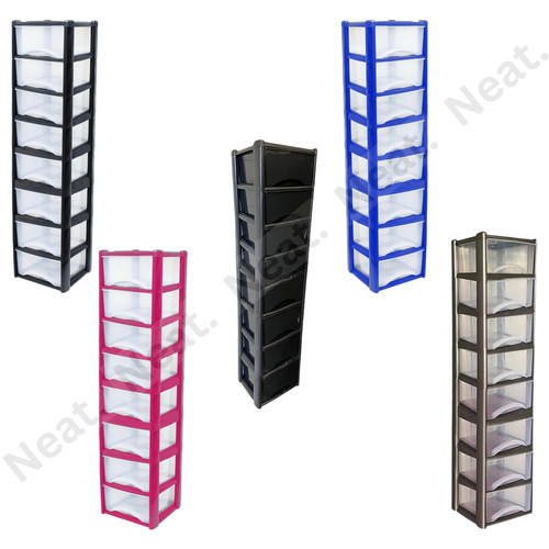 Drawer plastic storage tower - drawer,