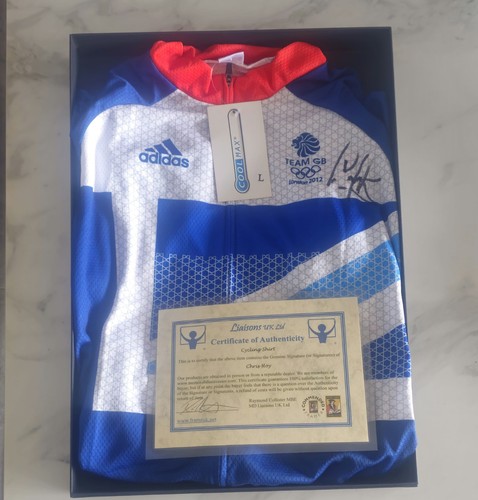 Sir chris hoy signed - chris,