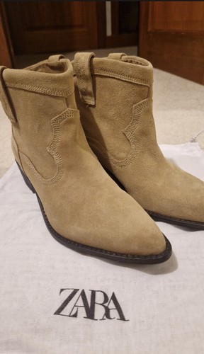 Zara western style chamois - zara,