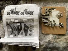 RED DRAGON FORWARD CONTROLS FOOT PEGS REST FOR HONDA REBEL CMX 300 500 2017-2024