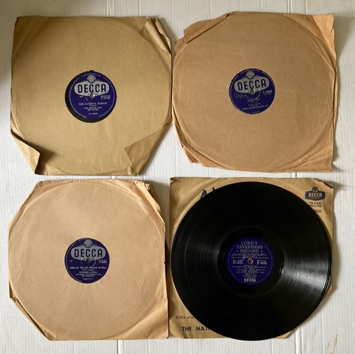 Shellac inch records - x, 10