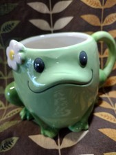Cute Daisy Frog Coffee Tea Mug