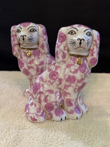 Pink and gold pair - pink,
