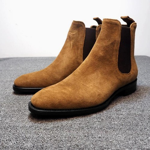 Suede beatle boots men - beatle, men's