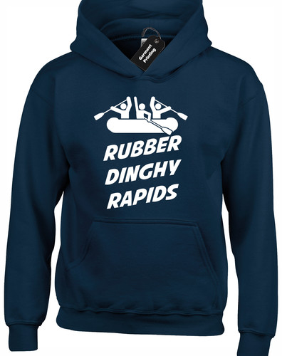 Rubber dinghy rapids hoody - rubber,