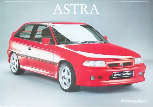 Opel astra irmscher brochure - opel,