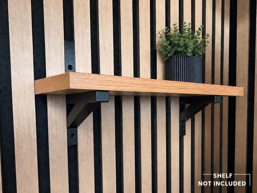 Acoustic slat wall shelf - acoustic,