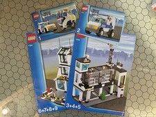 LEGO City 7744 Police Headquarters Building Set with Instructions