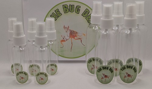 Spray bottles jumping spider - bottles.,
