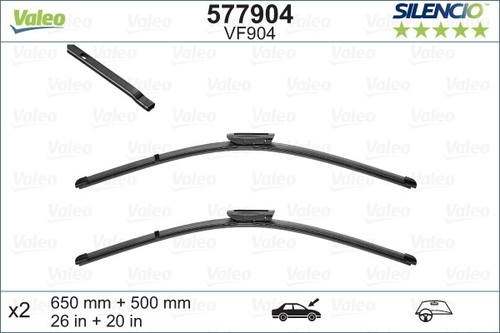577904 valeo wiper blade for - 577904,