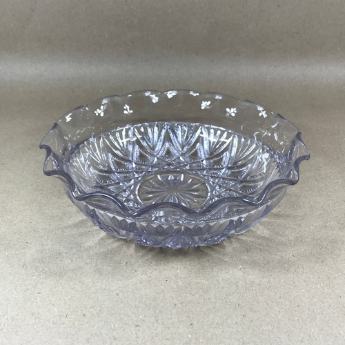 Pressed glass fruit - glass, bowl