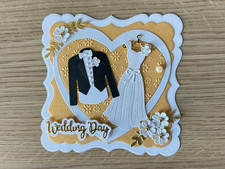 Gold pearl & white Wedding Day