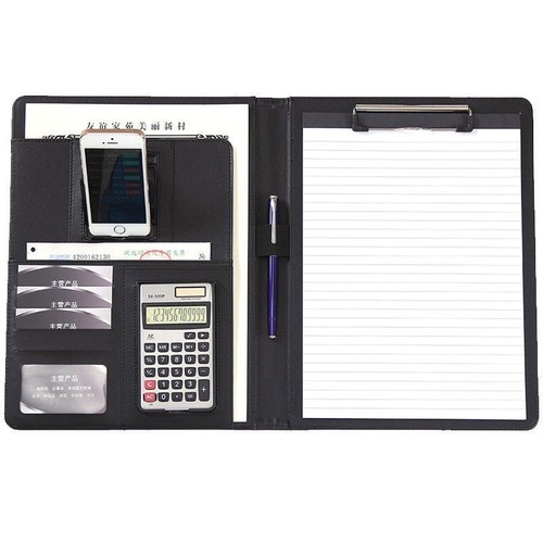 Leather clipboard folder - pu,
