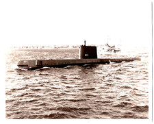 Official US Navy Photo b&w USS