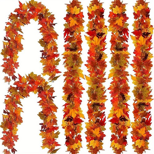 5ft autumn maple leaf - maple,