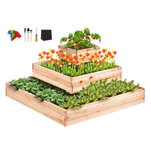 Vevor wooden raised - vevor, garden
