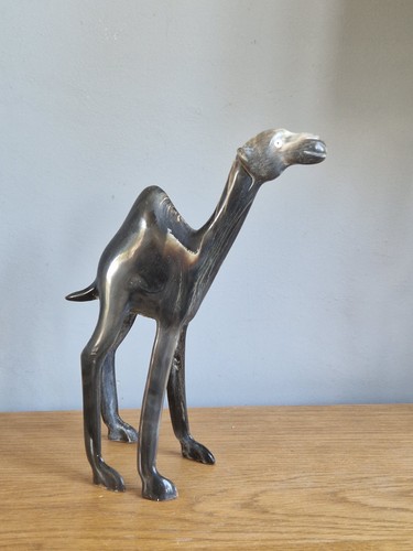 Vintage hand carved buffalo - hand,