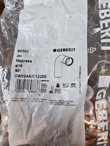 Bag geberit mapress 90 - bag,