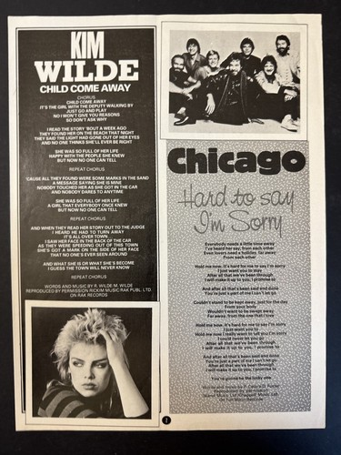 Kim wilde chicago 1983 - kim,