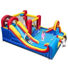 COSTWAY Inflatable Water Slide
