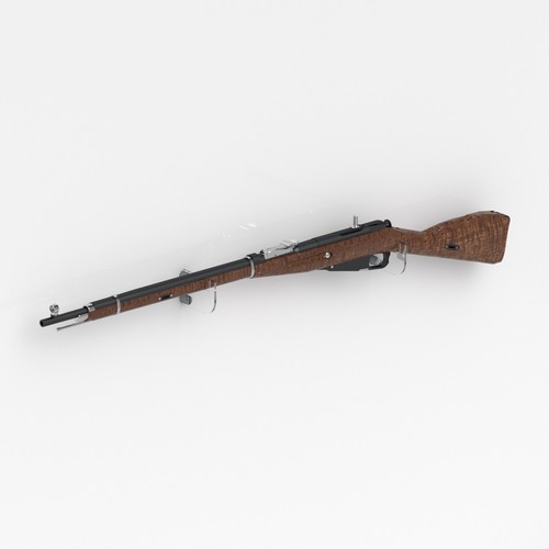 Rifle wall mount brackets - mount,