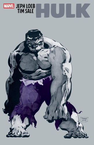 Tim sale hulk gray paperback - gray,