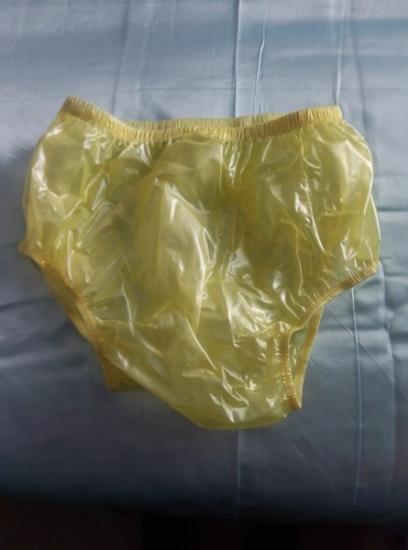Adult baby plastic - plastic, pants