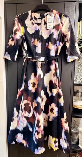 Zara nwt abstract floral - zara,