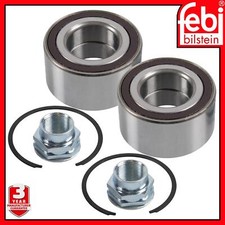 2 Front Wheel Bearing Kits and Sensor Rings 28142 For Fiat 500 Albea Argo Brava