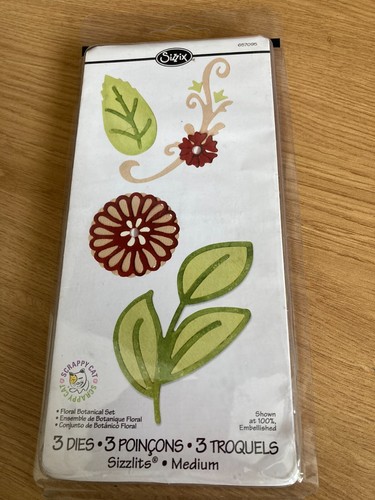 Sizzix floral botanical set - set, of