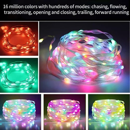 10m led flagpole light string - led,